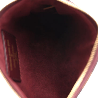 Louis Vuitton Damier Paillettes Mini Pochette Accessories Red 5 of 7