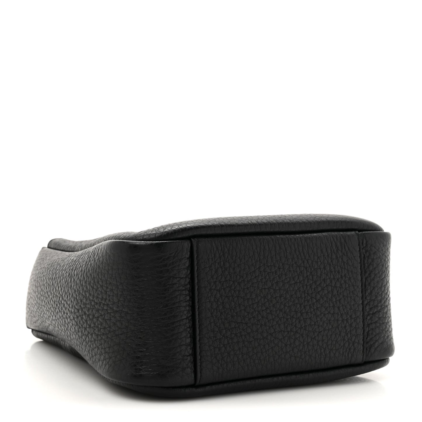 Smooth Calfskin Baby Le 5 A 7 Soft Hobo Black