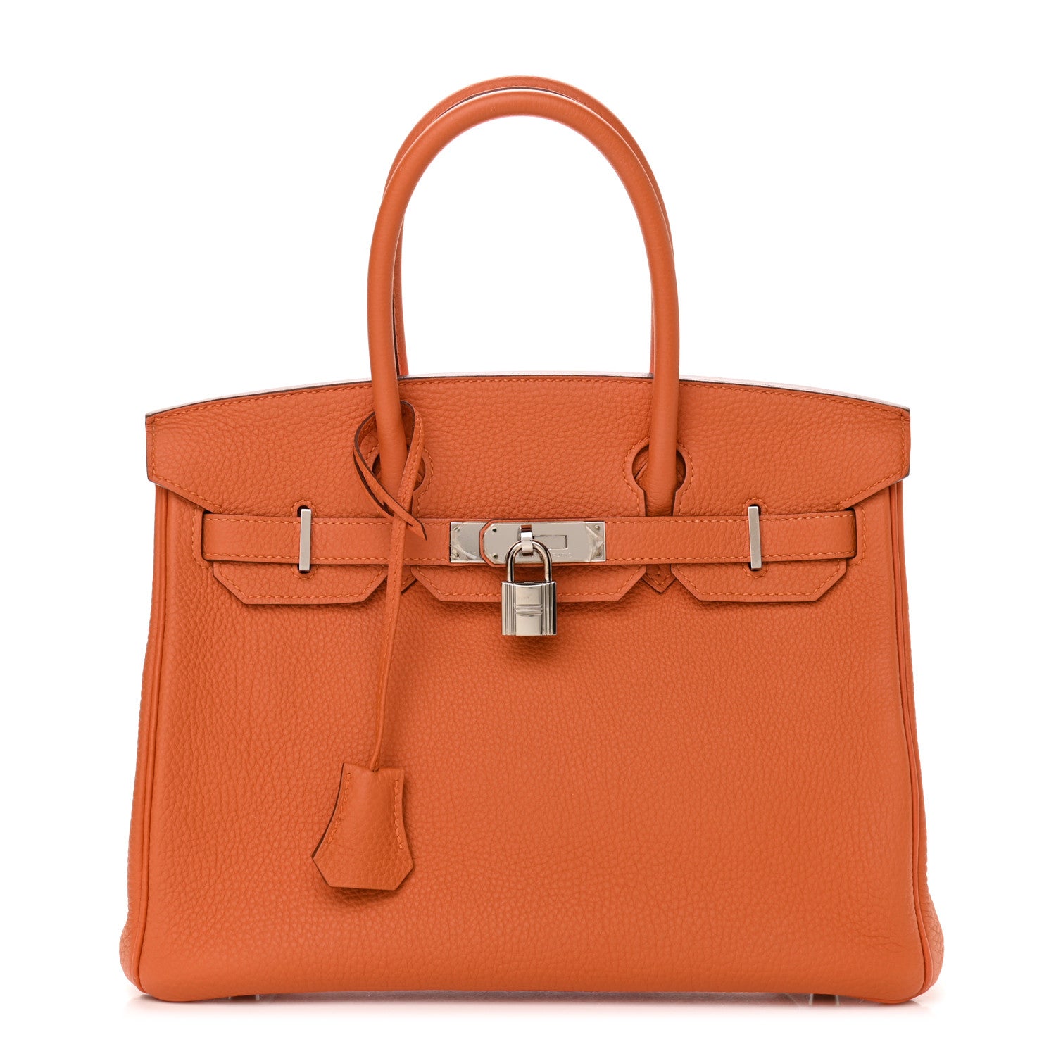 Hermes Togo Birkin 30 Orange 1 of 15