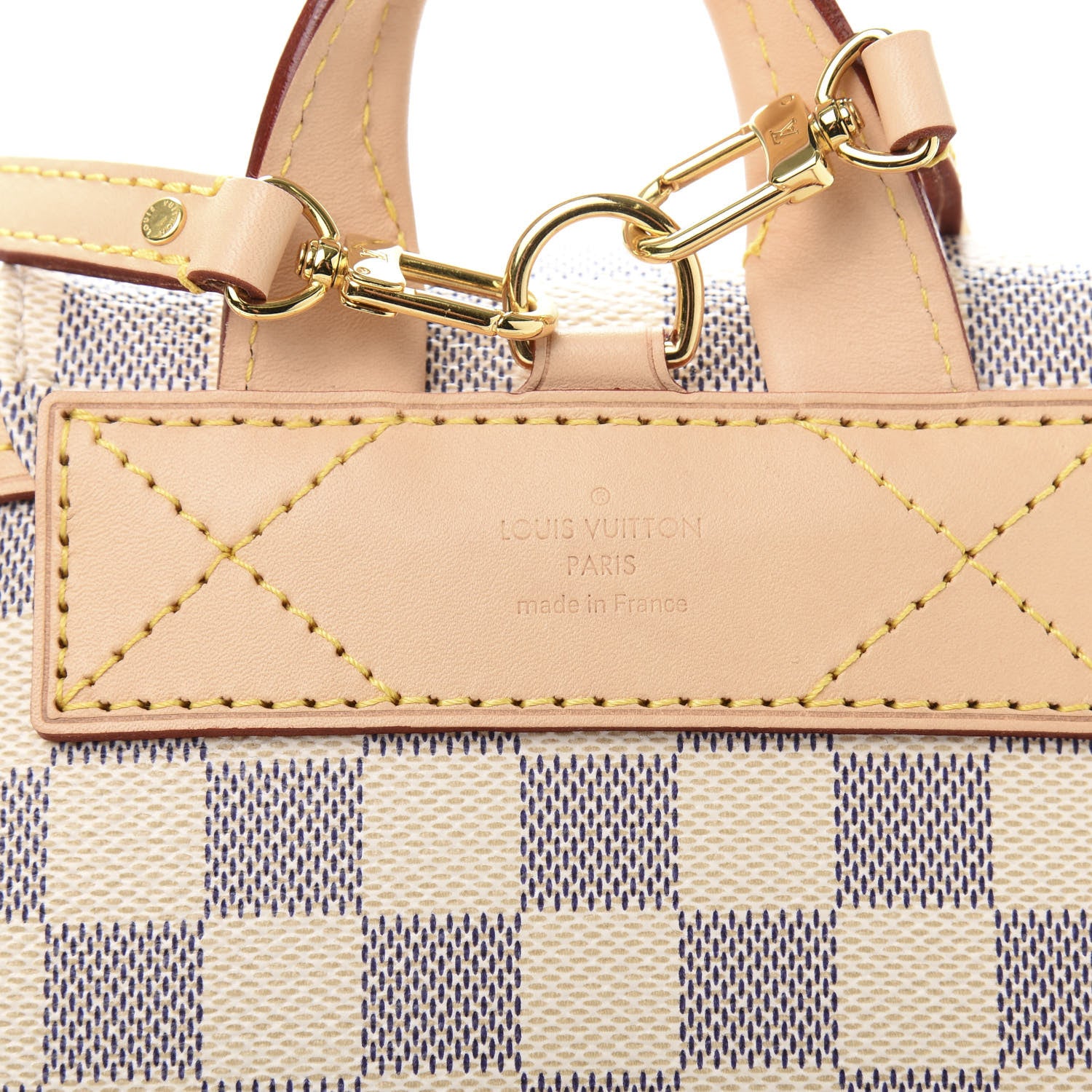 Louis Vuitton Damier Azur Sperone BB Backpack 6 of 10