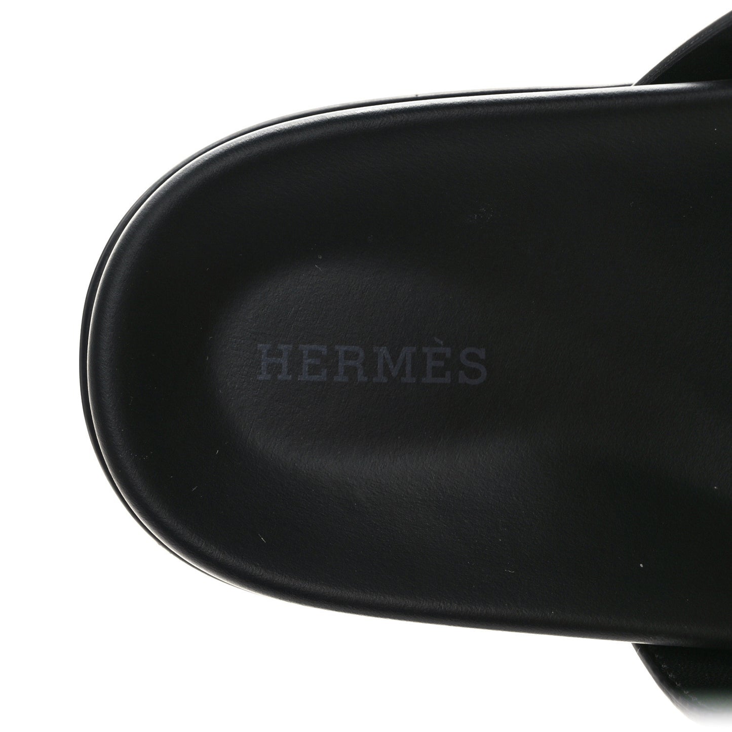 Calfskin Womens Chypre Sandals 39.5 Black