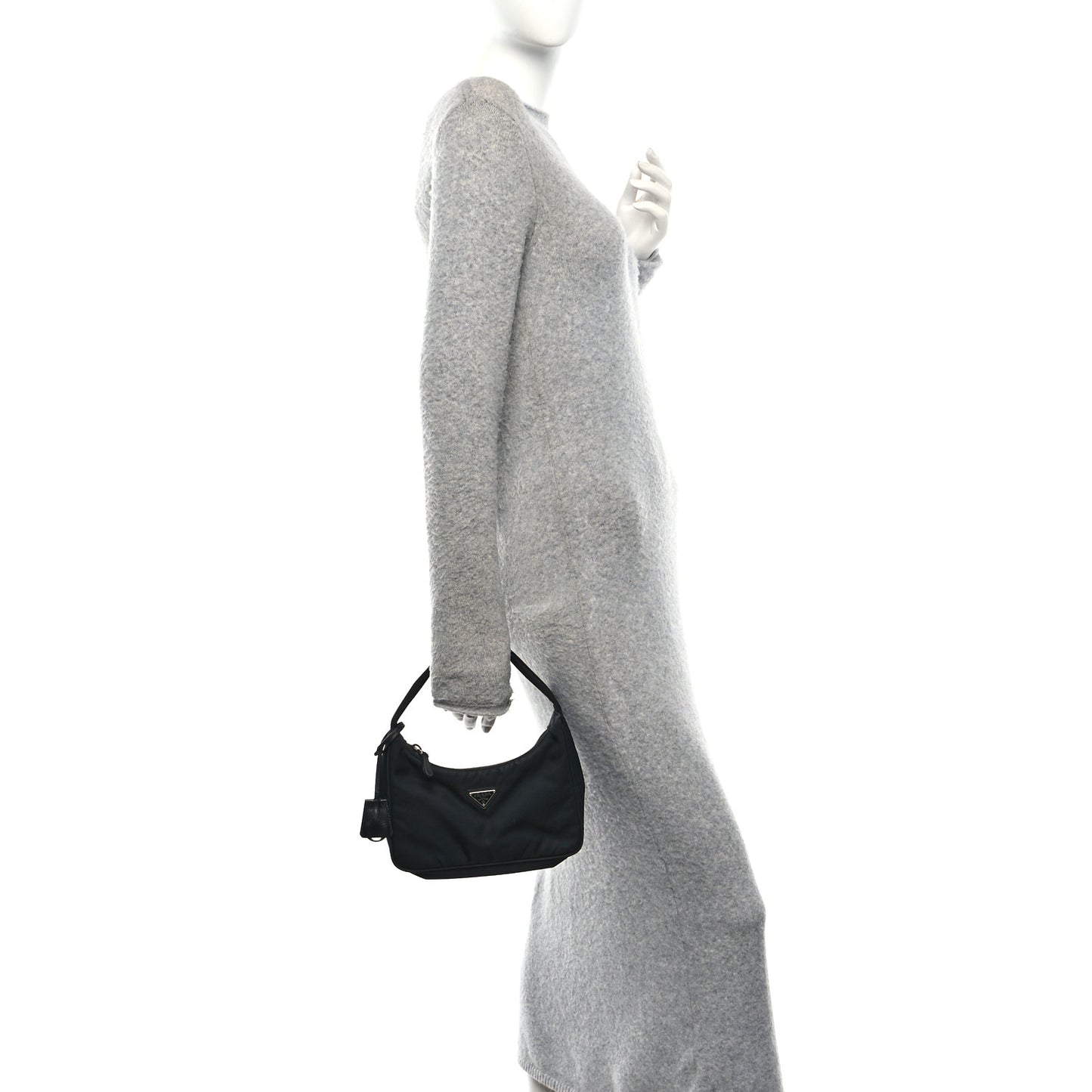 Tessuto Nylon Mini Re-Edition 2000 Bag Black