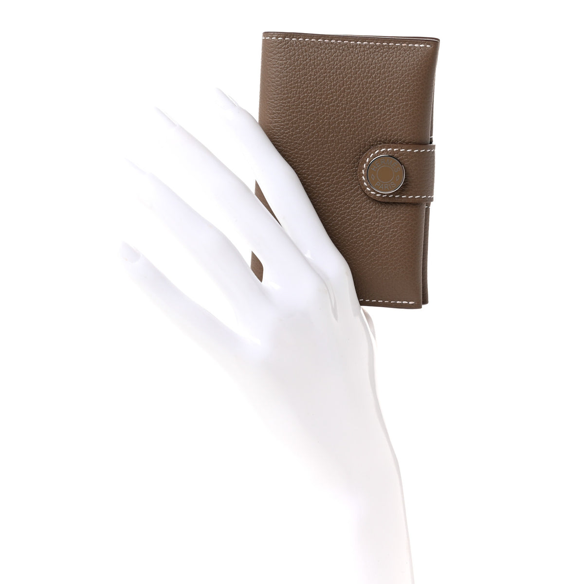 Hermes Evercolor RMS Card Holder Etoupe 2 of 7