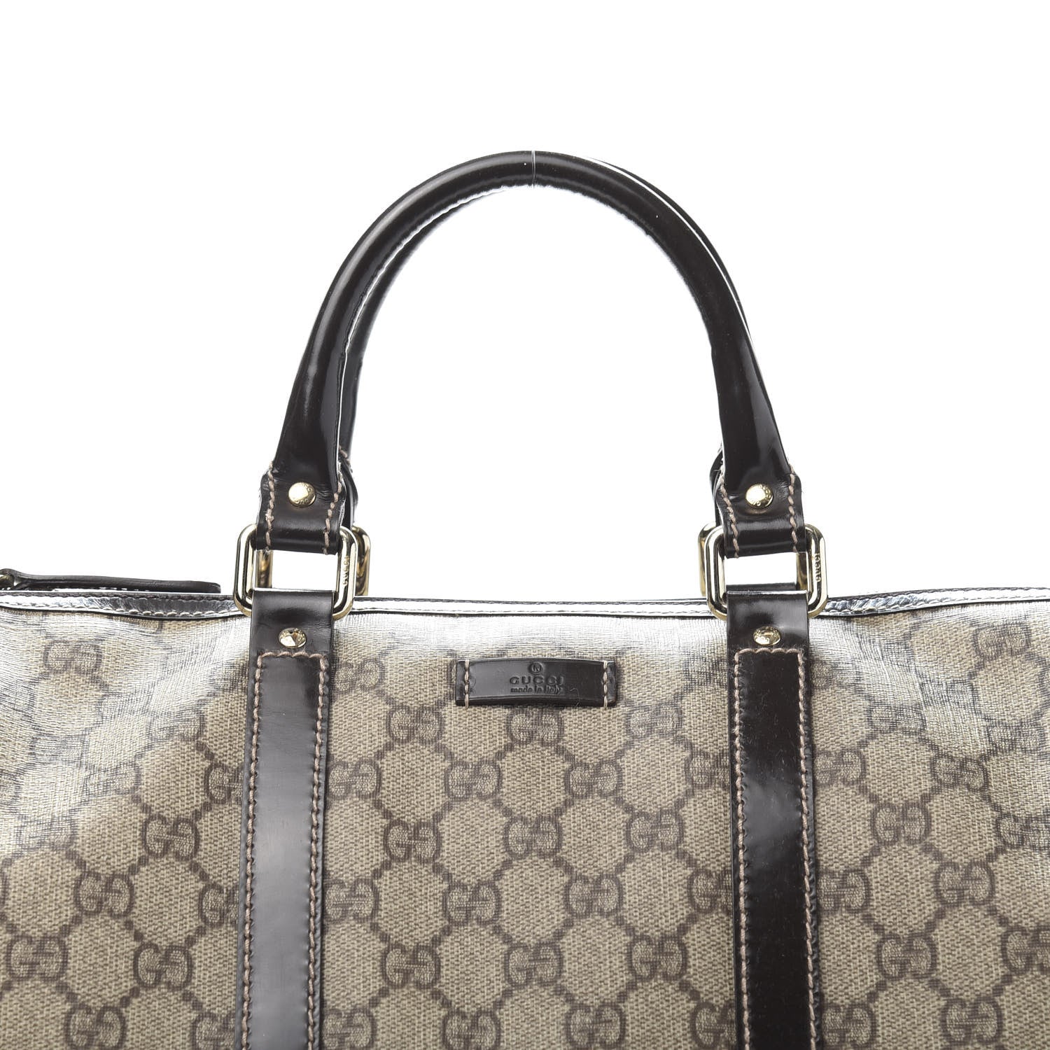 Gucci GG Plus Monogram Medium Joy Boston Dark Brown 11 of 11
