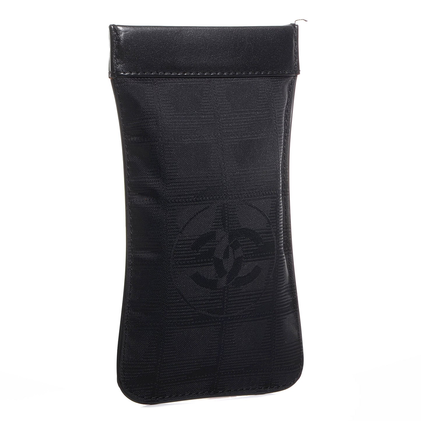 Nylon Travel Eyeglass Case Black