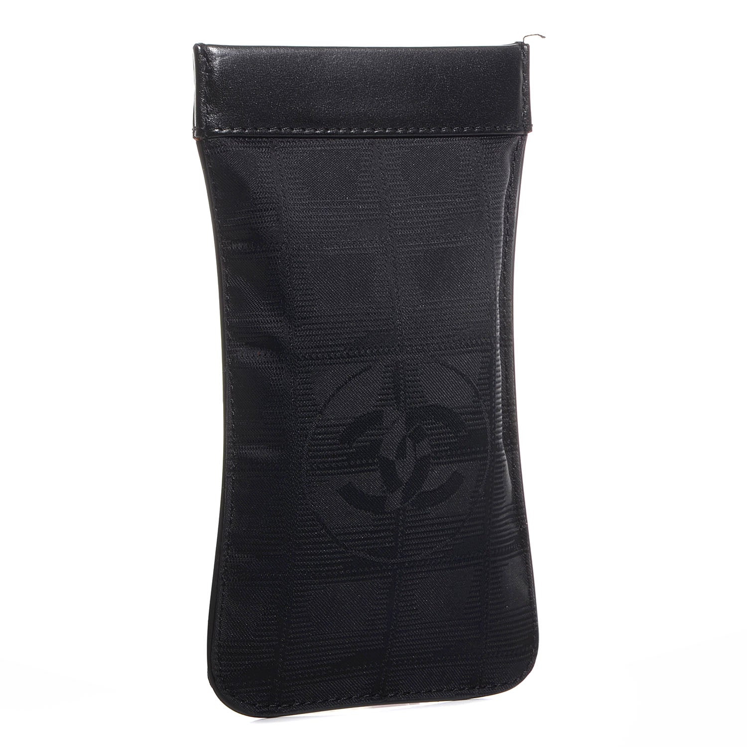 Chanel Nylon Travel Eyeglass Case Black 3 of 7