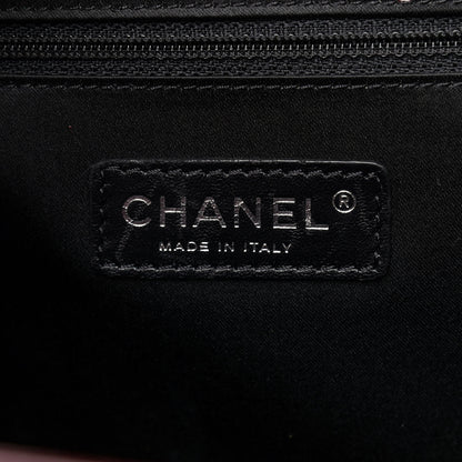 Chanel Vinyl Coco Ming Tote Dark Red 5 of 19
