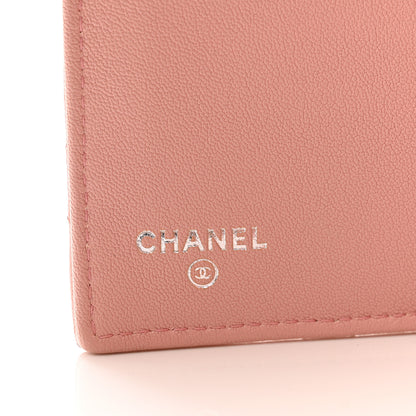 Chanel Lambskin Quilted CC Box Flap Wallet Light Pink 7 of 12