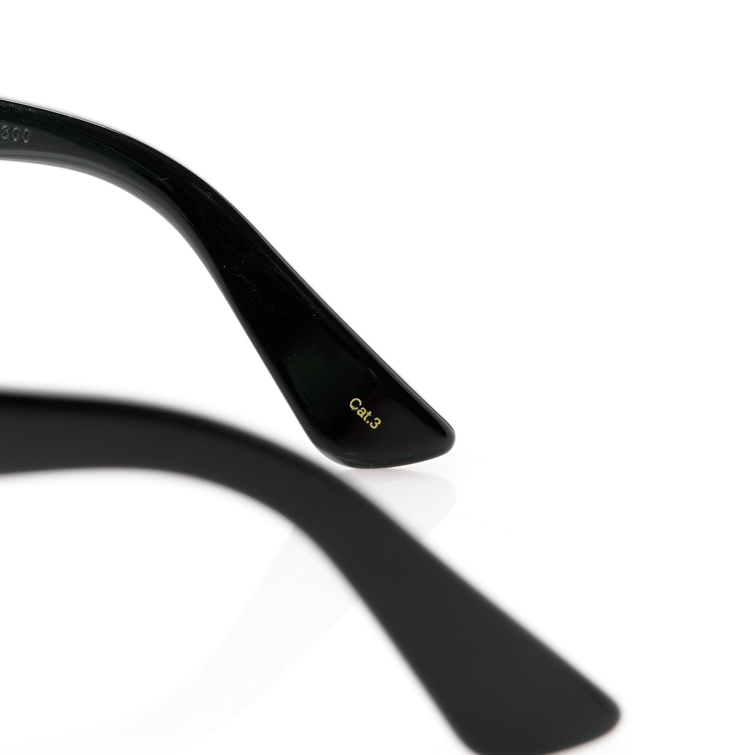 Gucci Cat Eye GG0117S Sunglasses Black 7 of 9