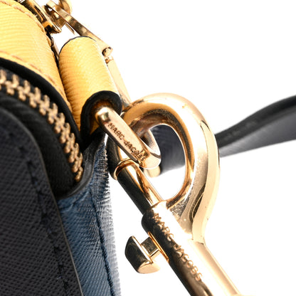Marc Jacobs Saffiano Small Snapshot Camera Bag Navy Multicolor 14 of 16