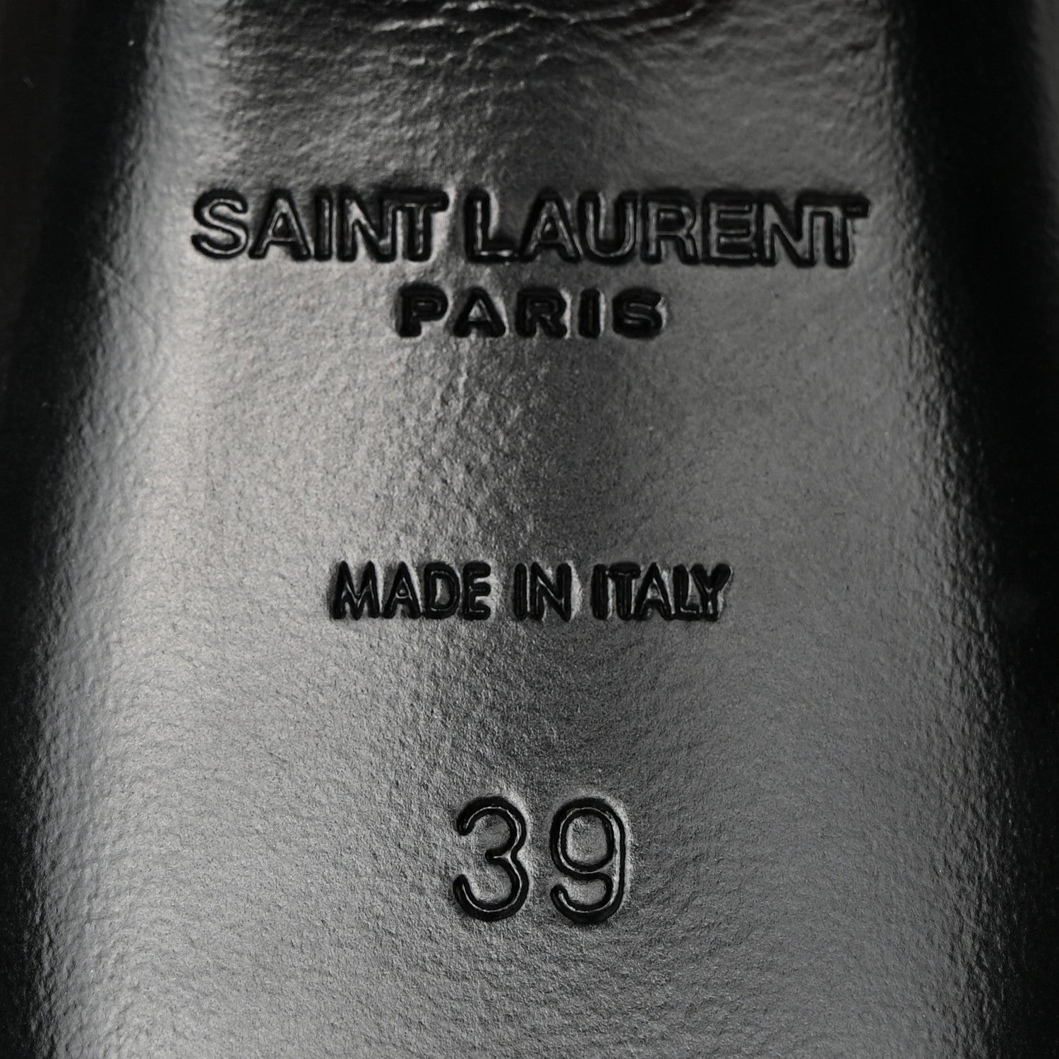 Saint Laurent Patent Opyum Appelle Moi Ankle Strap Pump 39 Black 6 of 16