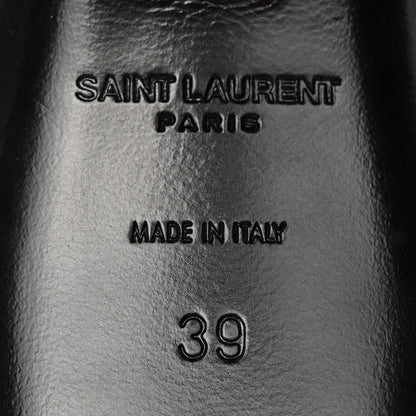 Saint Laurent Patent Opyum Appelle Moi Ankle Strap Pump 39 Black 6 of 16