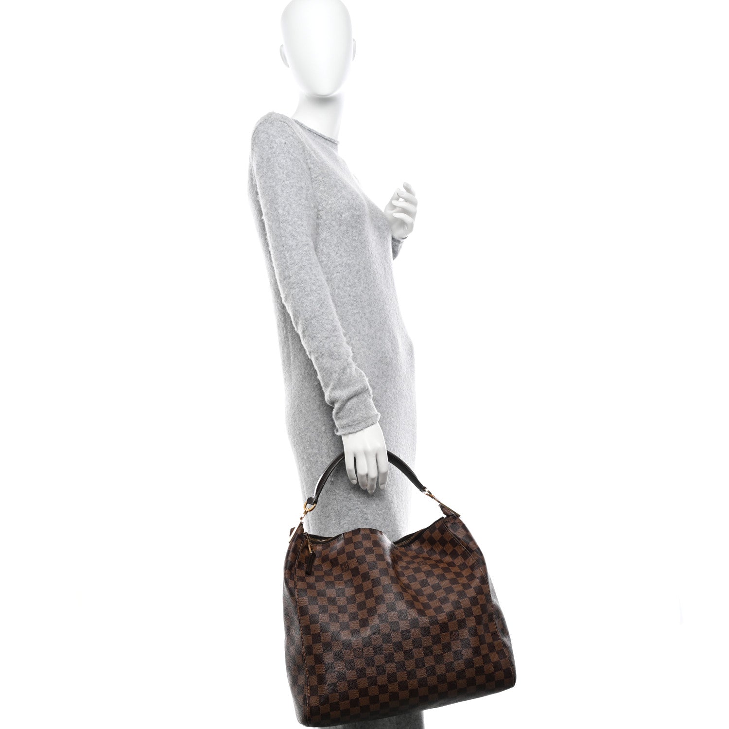 Louis Vuitton Damier Ebene Portobello GM 2 of 12