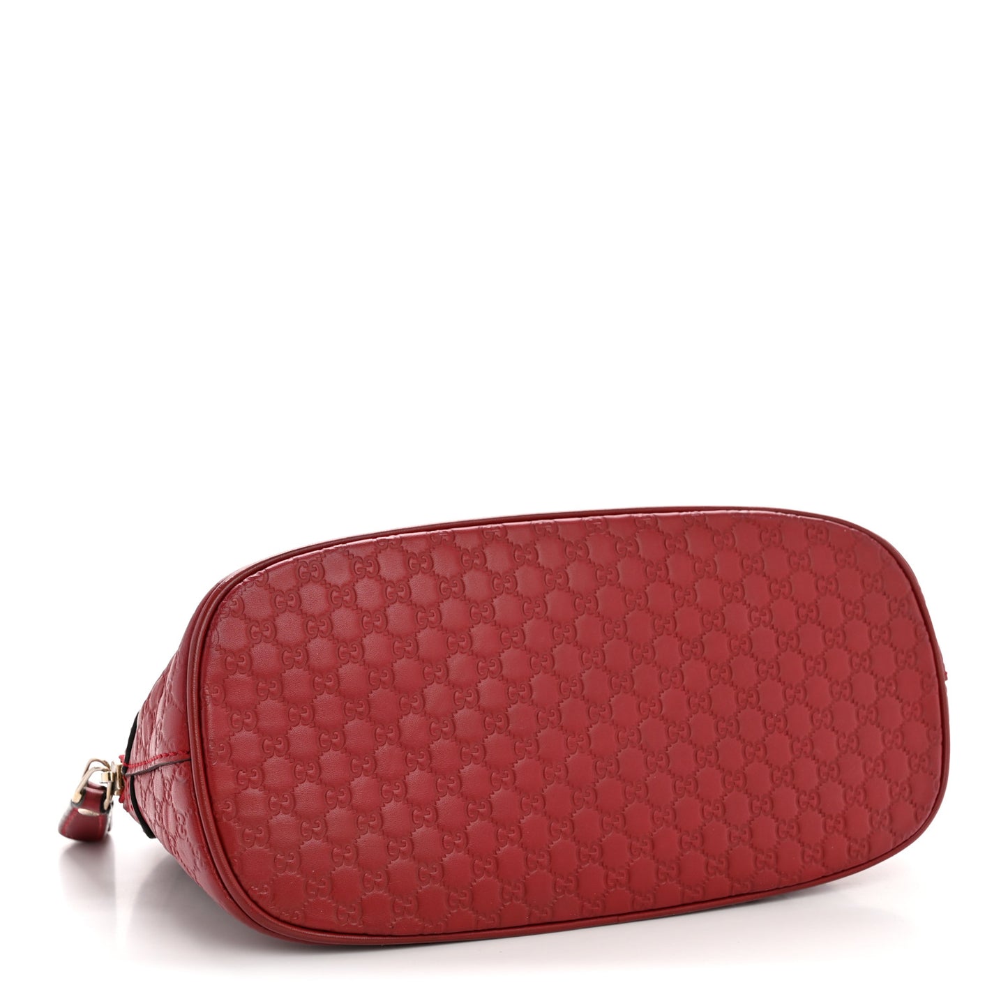 Soft Microguccissima Mini Dome Bag Red