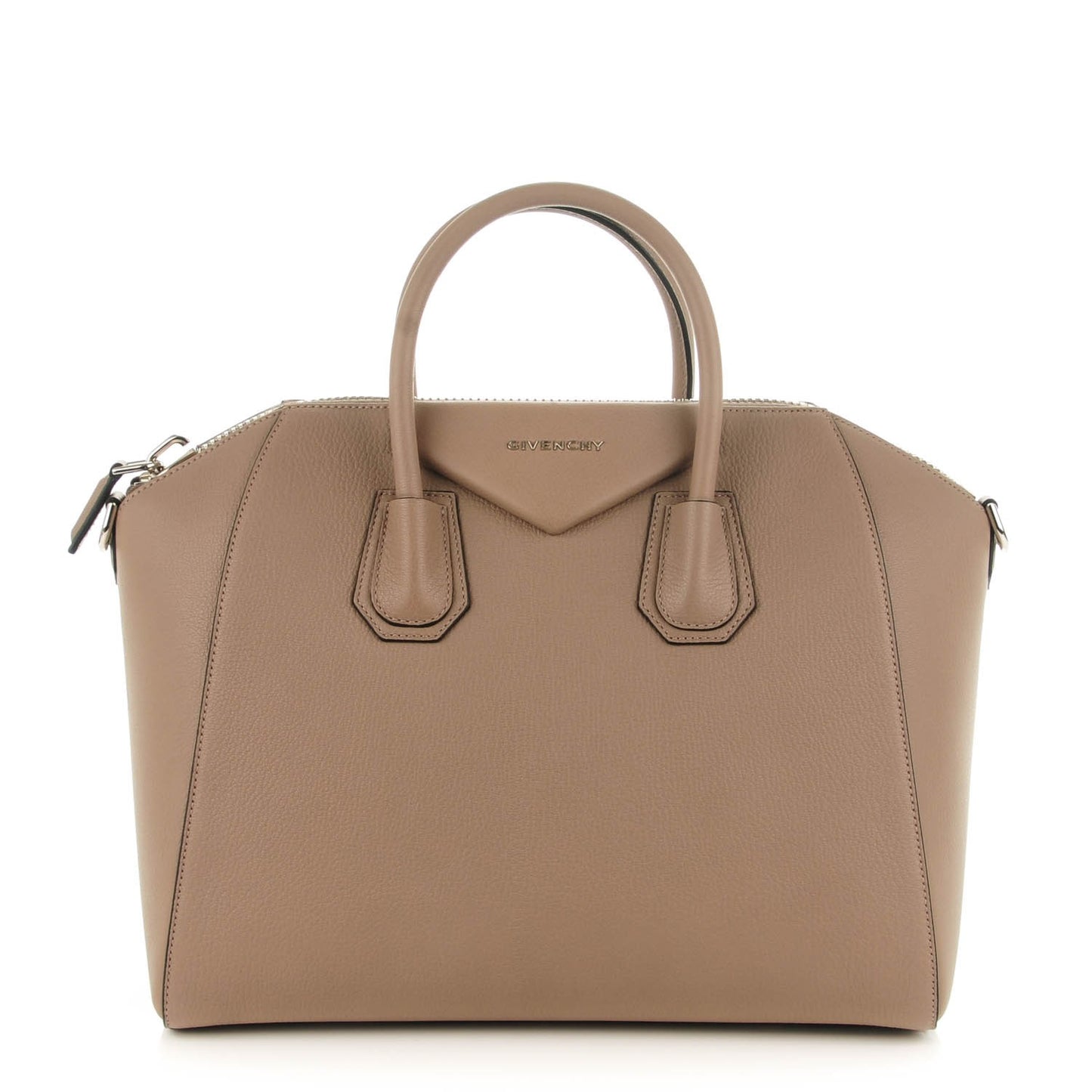 Sugar Goatskin Medium Antigona Sand