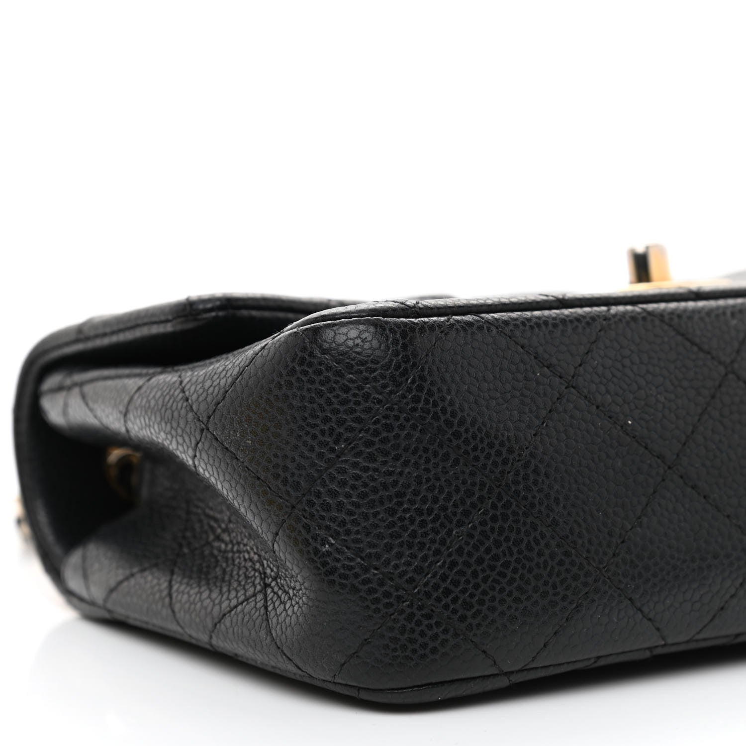 Chanel Caviar Quilted Mini Rectangular Flap Black 9 of 11