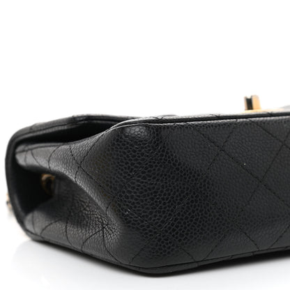 Chanel Caviar Quilted Mini Rectangular Flap Black 9 of 11
