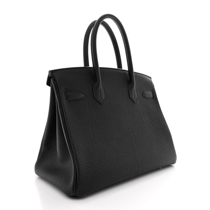 Hermes Togo BIRKIN 30 Black 2 of 10