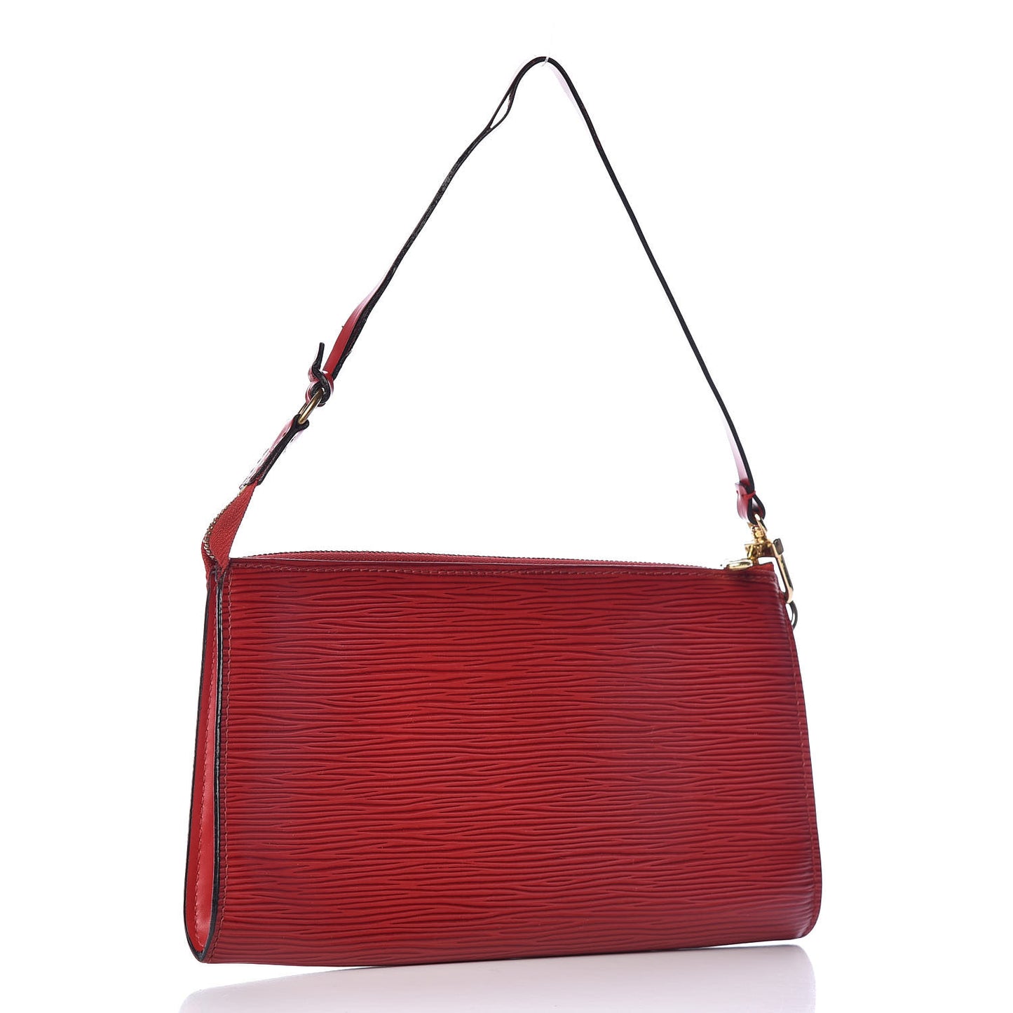 Epi Pochette Accessories 24 Castillan Red