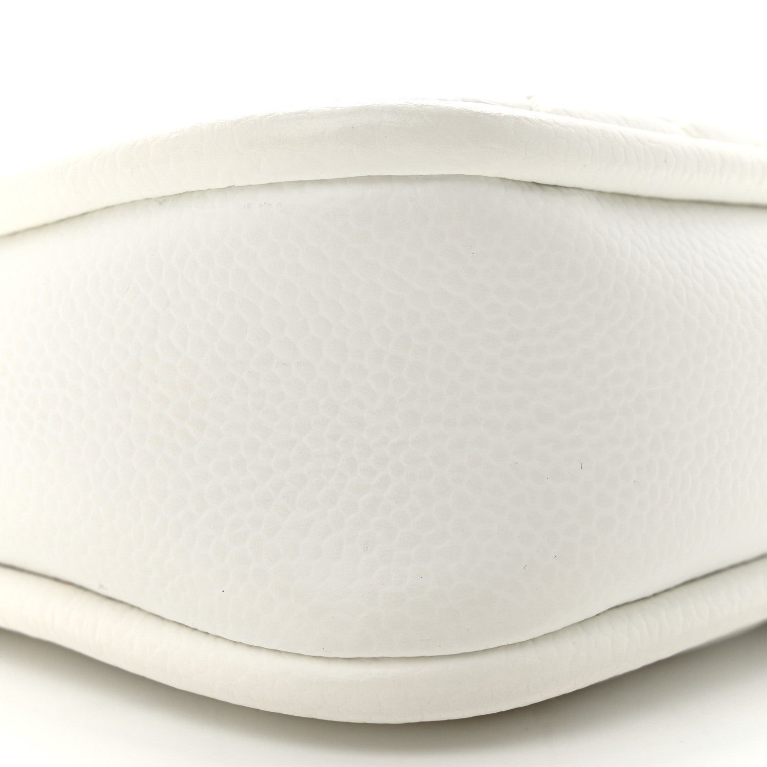 Chanel Caviar Quilted Timeless CC Shoulder Bag White 9 of 17