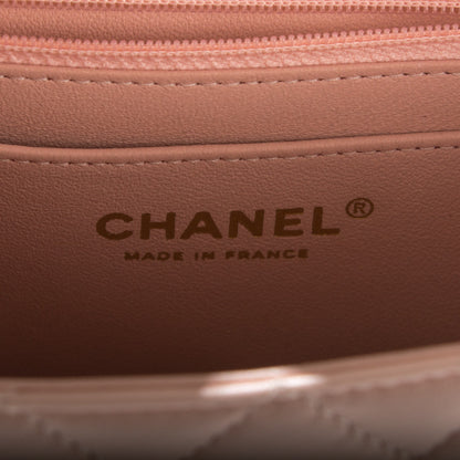 Chanel Lambskin Quilted Mini Rectangular Flap Light Pink 7 of 8