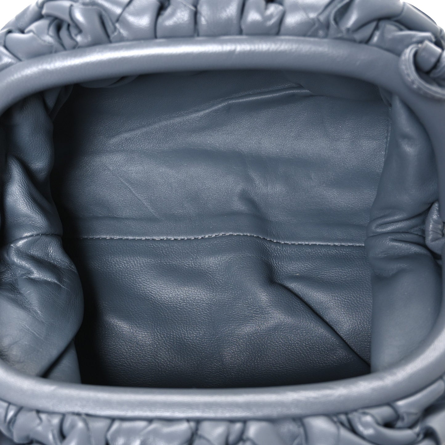 Nappa Intrecciato The Mini Pouch Thunder