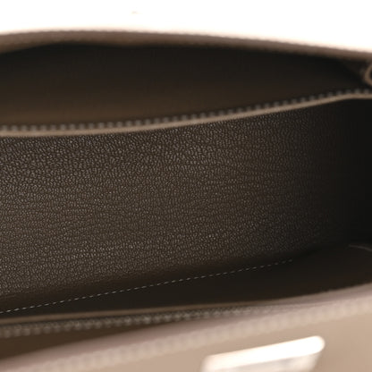 Hermes Epsom Kelly Sellier 25 Etoupe 5 of 11