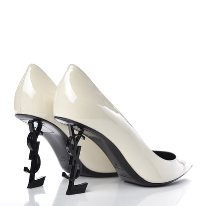 Saint Laurent Patent Opyum 85 Pumps 39 Neutro 4 of 10