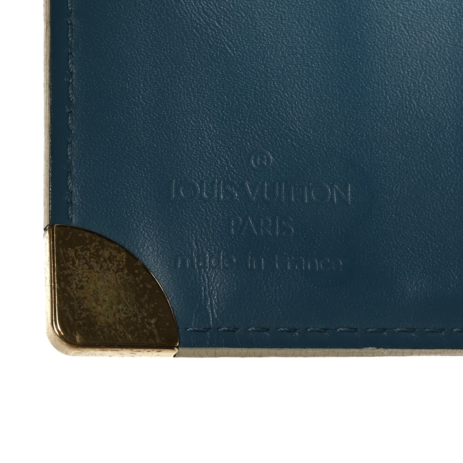 Louis Vuitton Suhali Compact Zipped Wallet Blue 7 of 9