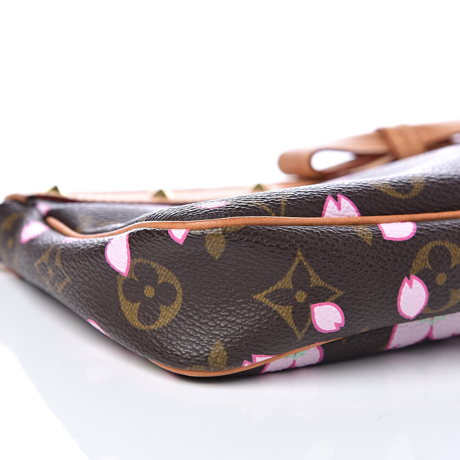 Louis Vuitton Monogram Cherry Blossom Pochette Accessories Brown 9 of 15