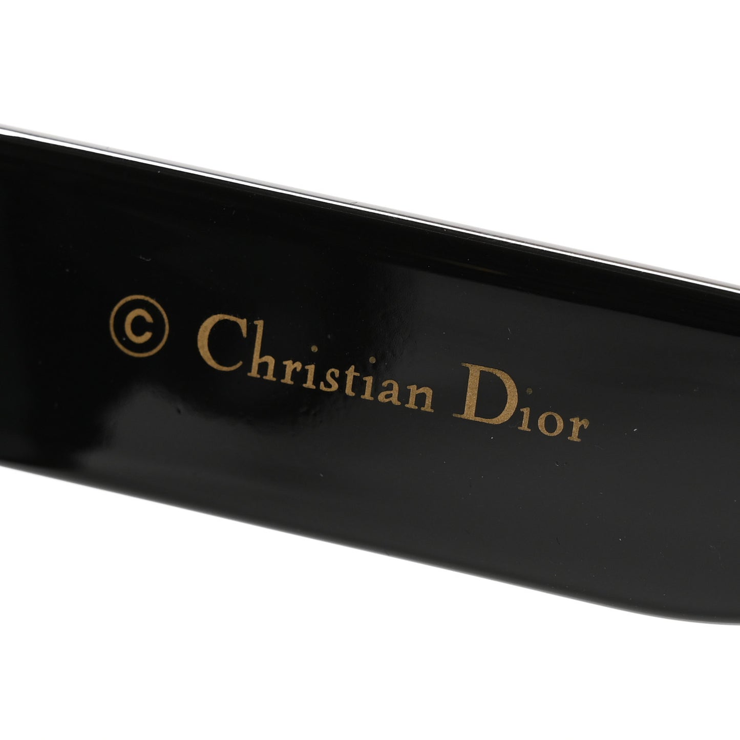 Acetate DDiorF Cat Eye Sunglasses Black