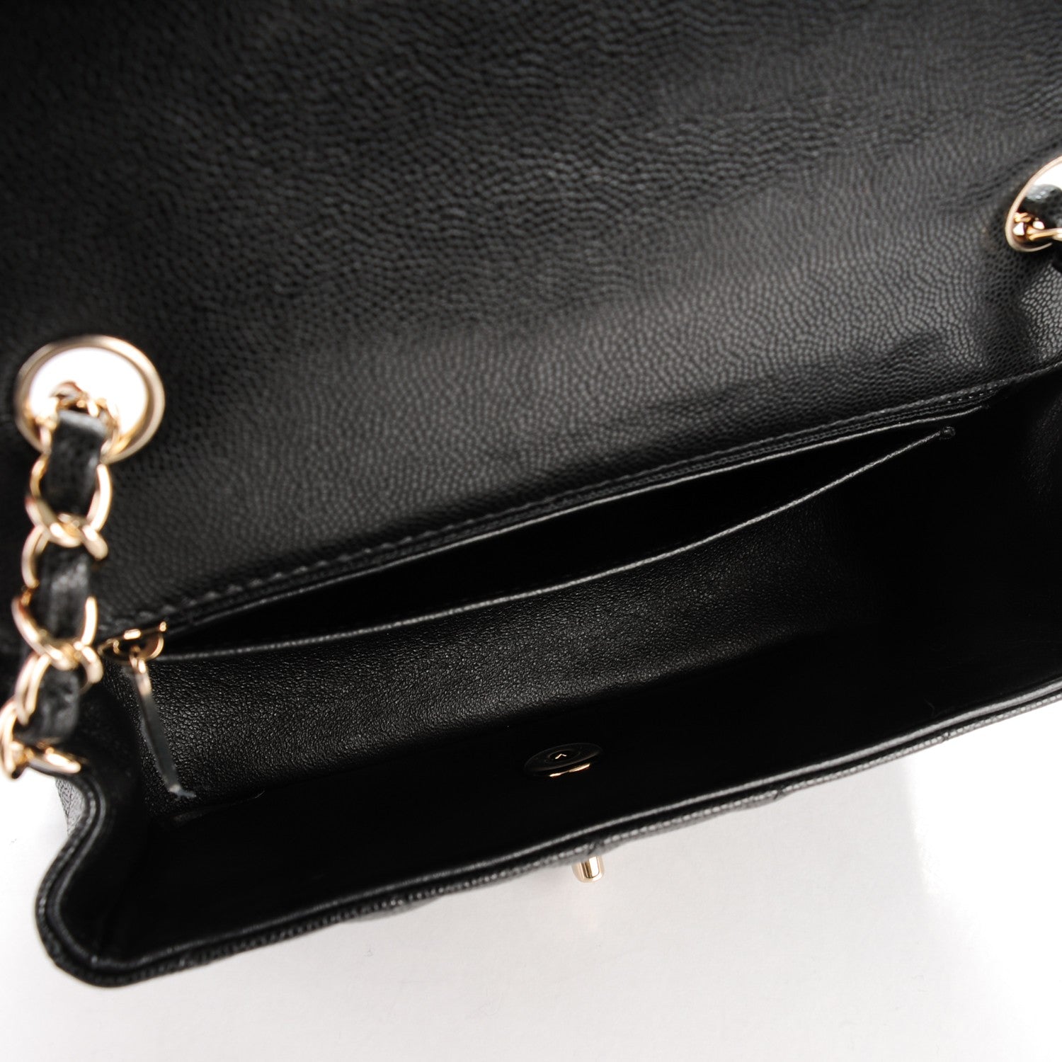 Chanel Caviar Quilted Mini Rectangular Flap Black 5 of 8