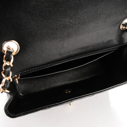 Chanel Caviar Quilted Mini Rectangular Flap Black 5 of 8