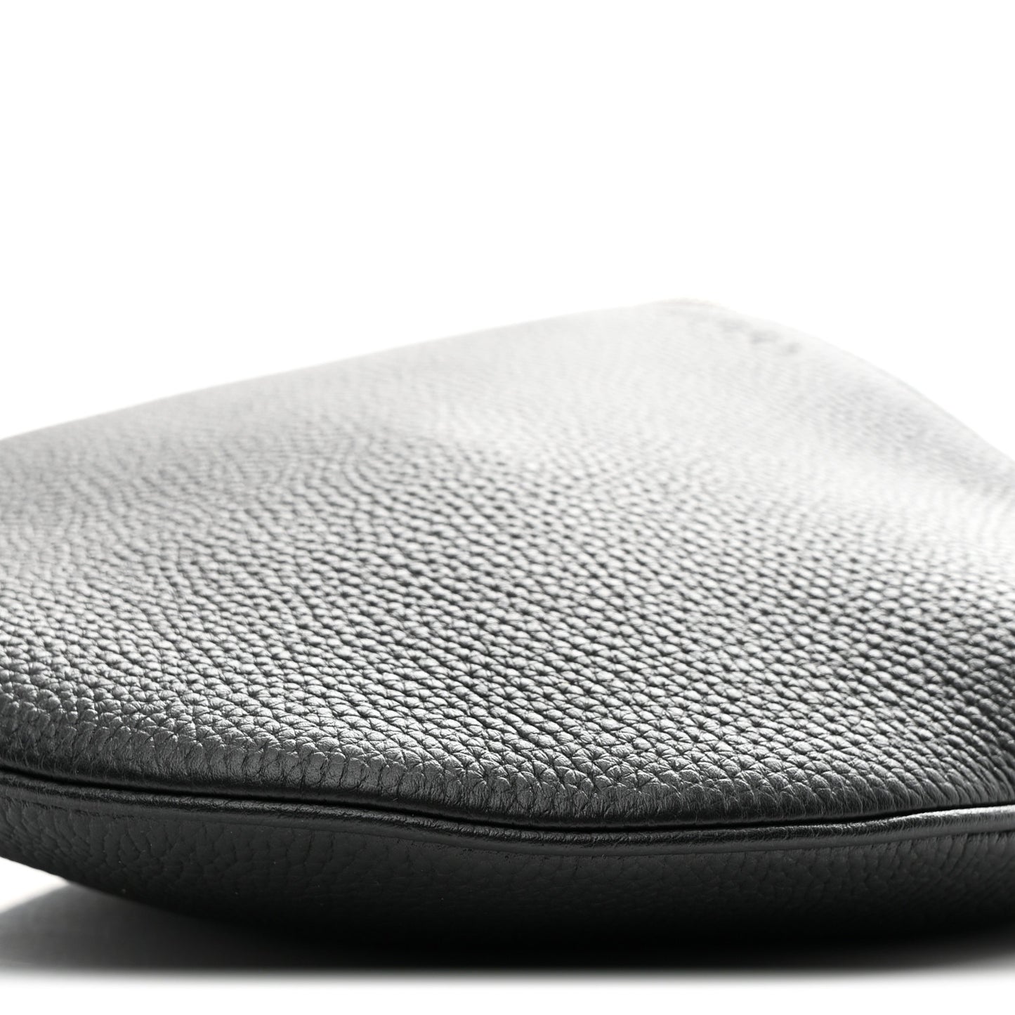 Pebbled Calfskin Mini B Shoudler Bag Black