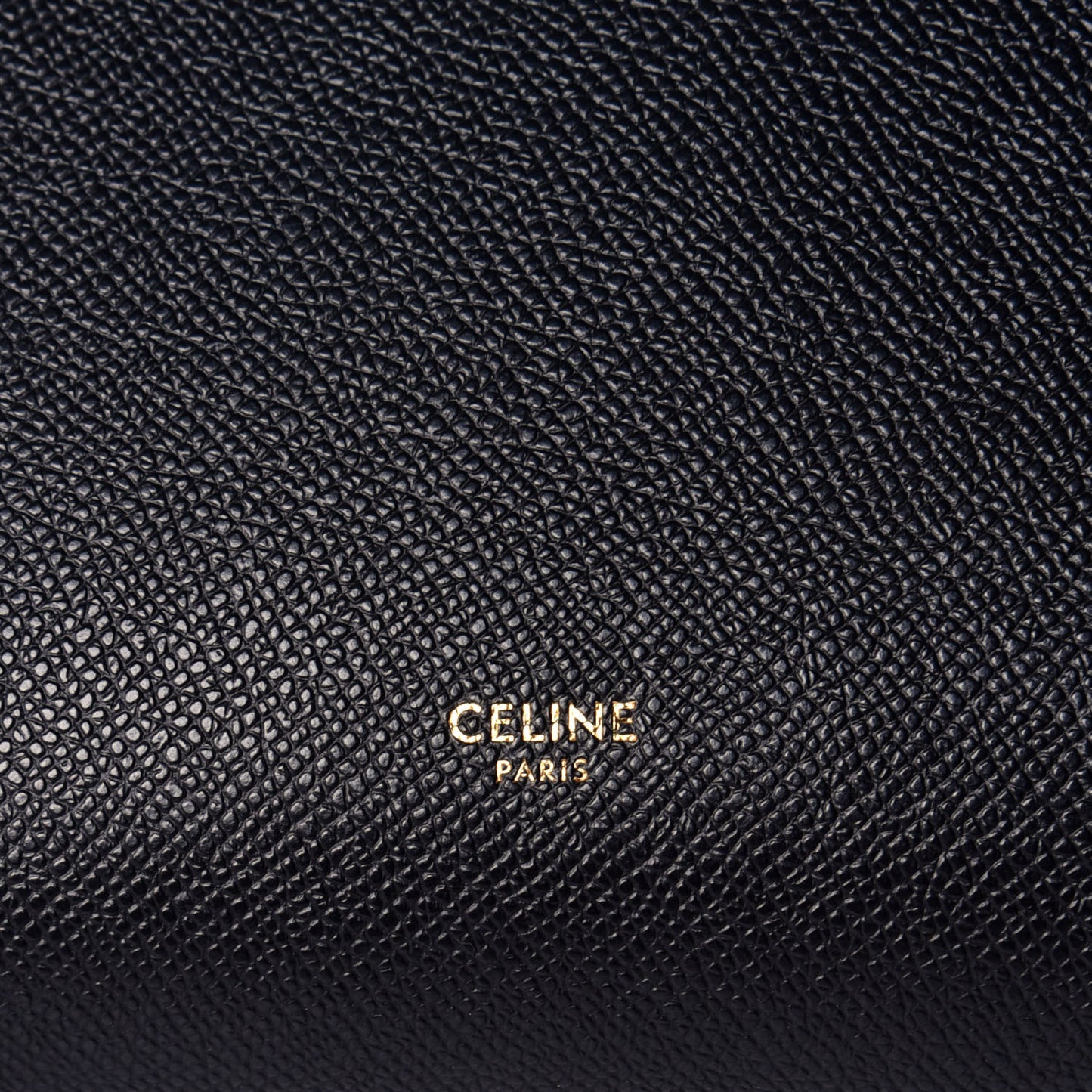 Grained Calfskin Small Belt Bag Black