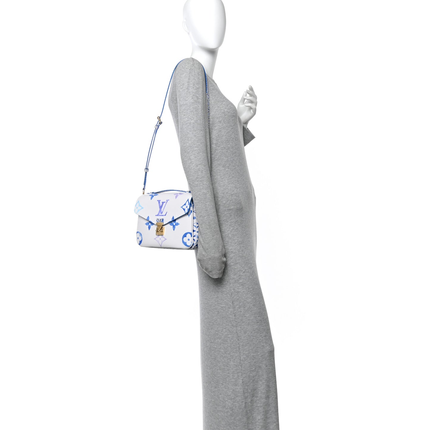Monogram Giant By The Pool Pochette Metis MM Blue