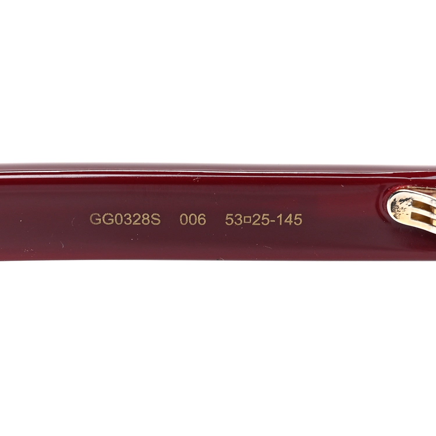 Gucci Acetate Oversize Sunglasses GG0328S Red 6 of 7
