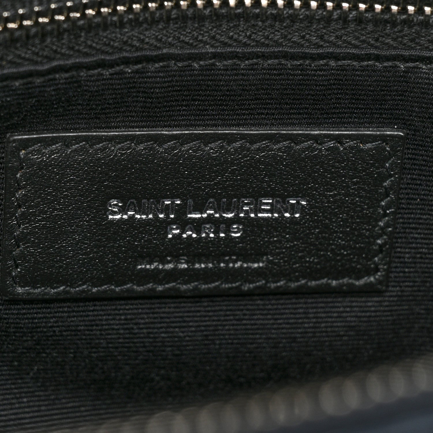 Saint Laurent Calfskin Y Quilted Monogram Medium Loulou Chain Satchel Medium Blue 8 of 20