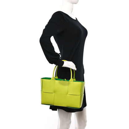 Bottega Veneta Nappa Maxi Intrecciato Small Arco Tote Acid 2 of 9