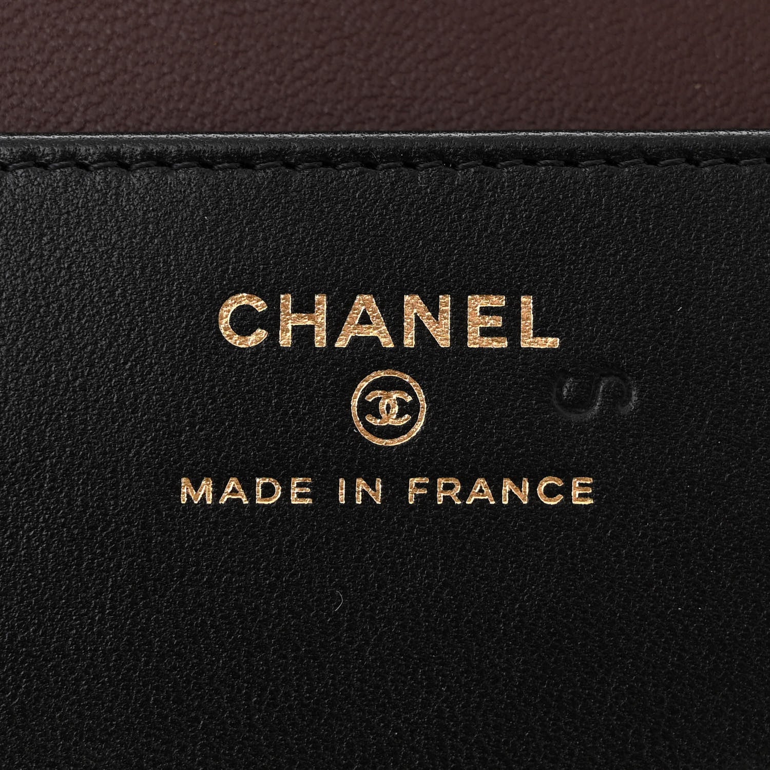 Chanel Lambskin Quilted Compact Vanity Case Purse With Chain Black 7 of 11