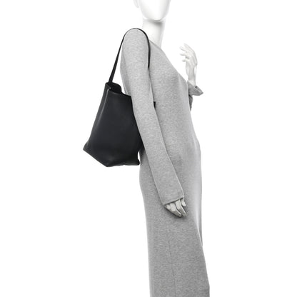 The Row Grained Calfskin Medium N/S Park Tote Black 2 of 10