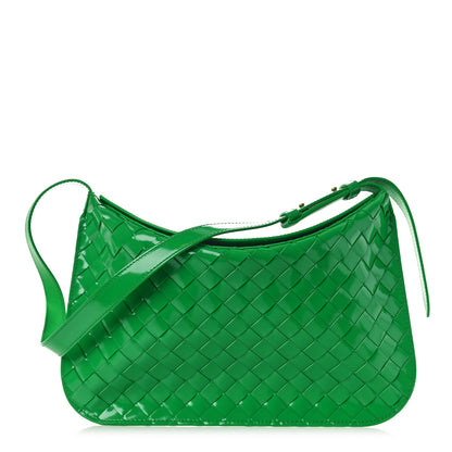 Bottega Veneta Spazzolato Intrecciato Flap Shoulder Bag Parakeet 1 of 10