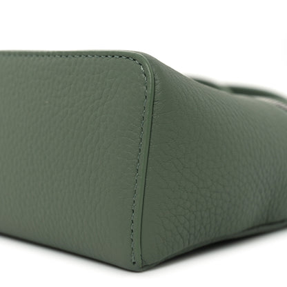 Loro Piana Grained Calfskin L19 Extra Pocket Pouch Sage Brush Leaves 9 of 10
