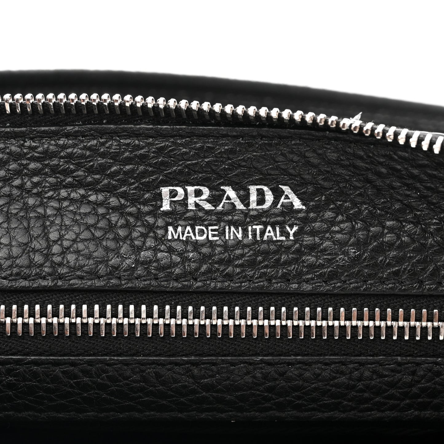 Vitello Daino Crossbody Bag Black