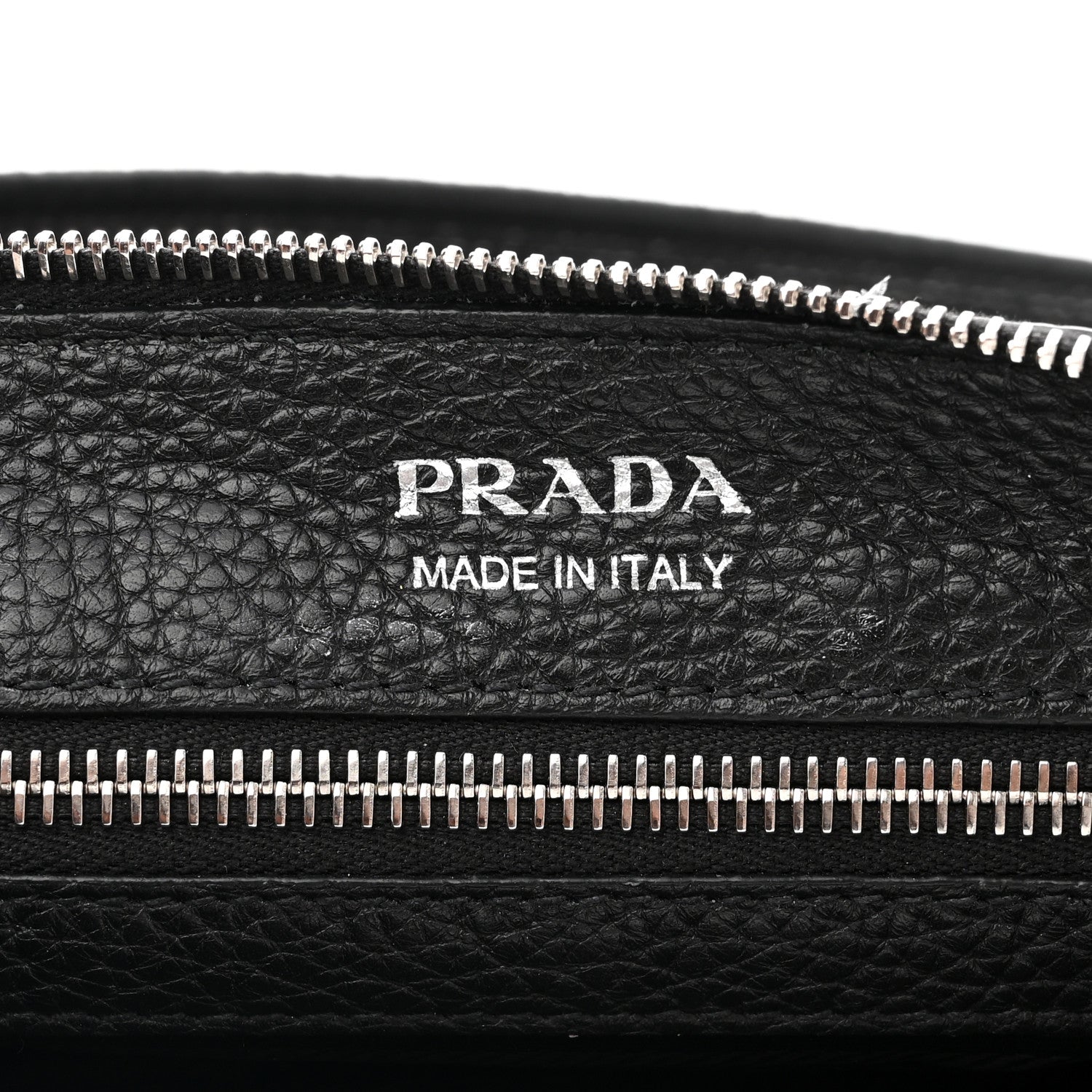 Prada Vitello Daino Crossbody Bag Black 5 of 10