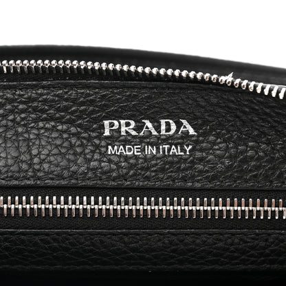 Prada Vitello Daino Crossbody Bag Black 5 of 10