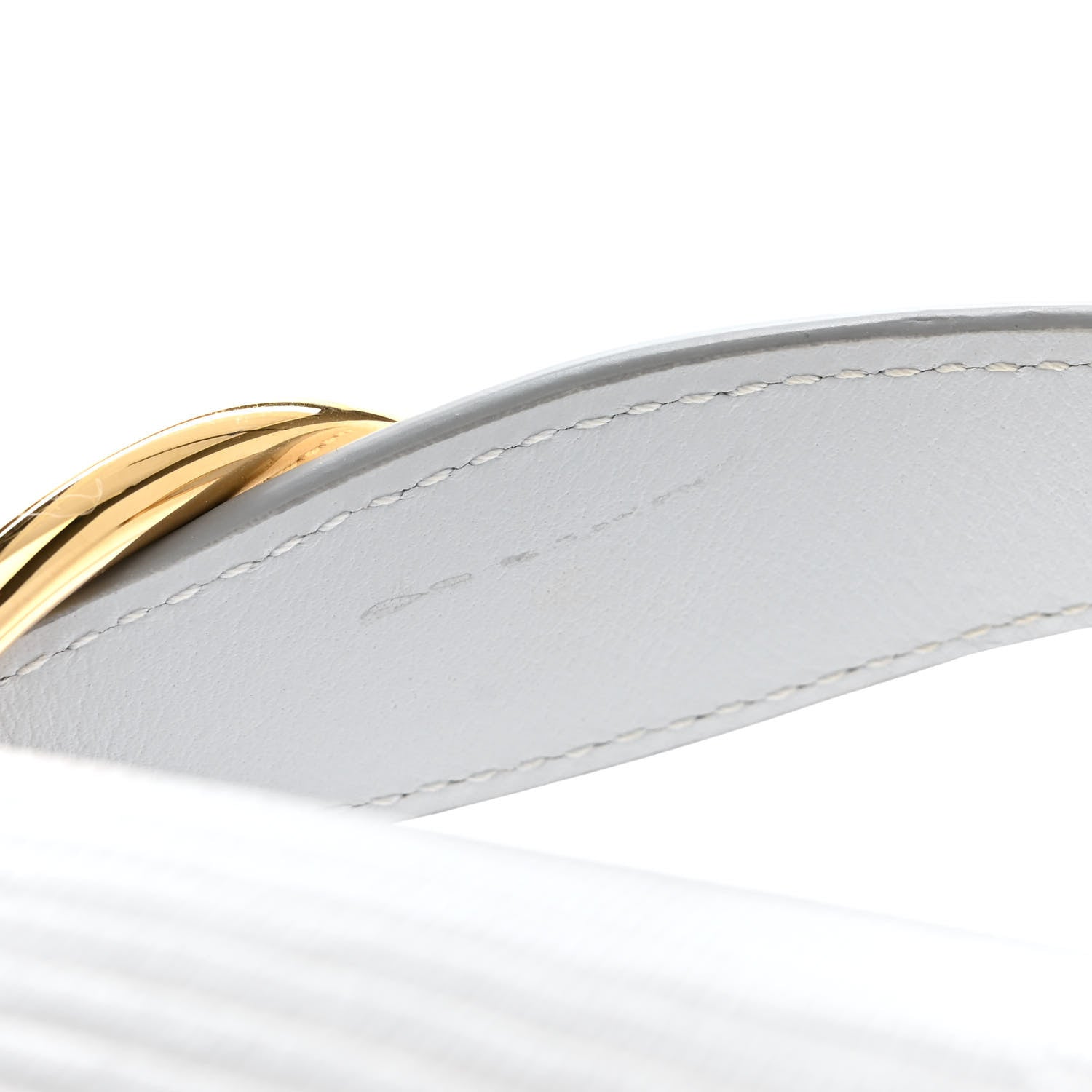 Chloe Calfskin Lizard Embossed Mini C Double Carry Light Cloud 11 of 11