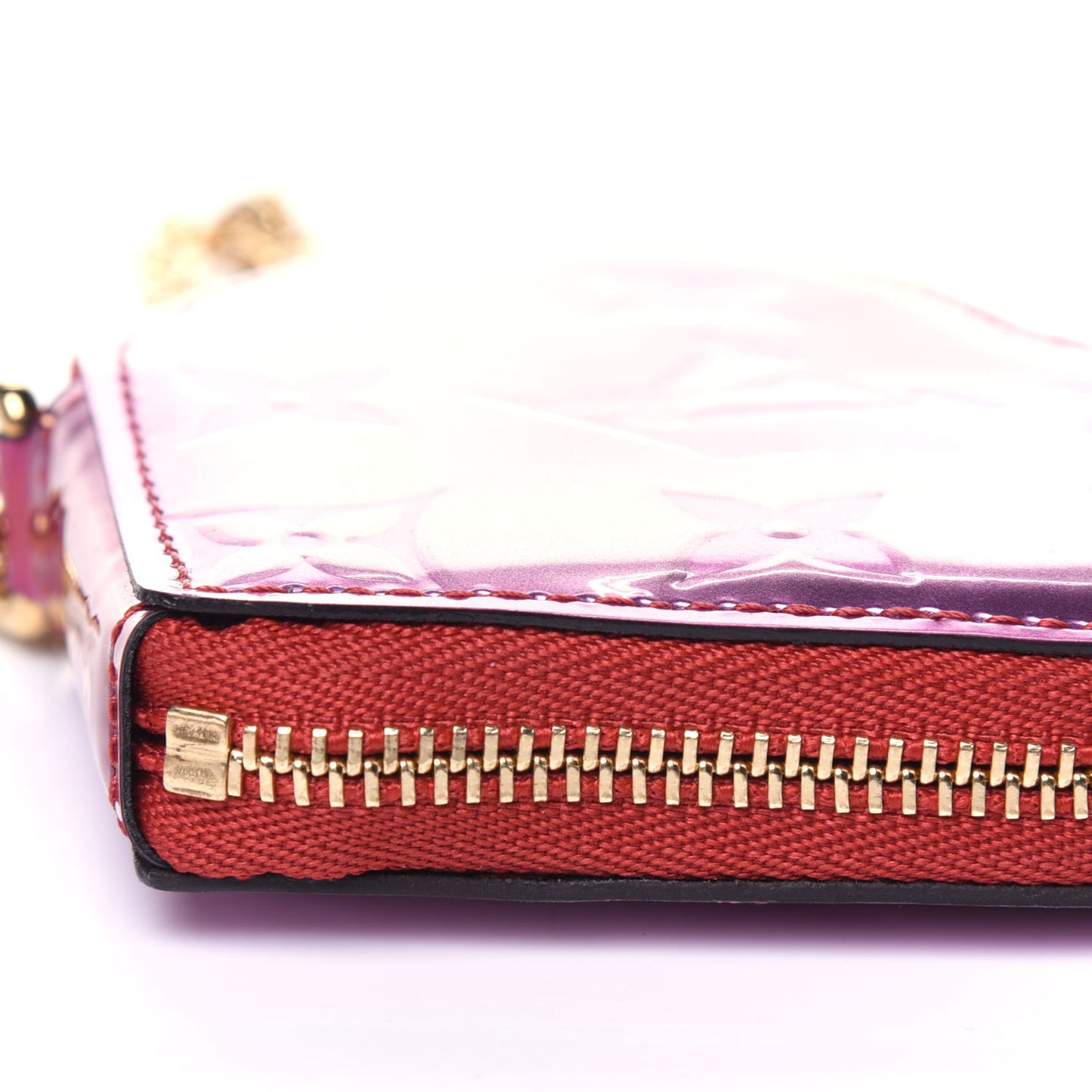 Vernis Heart Coin Purse Pink Red