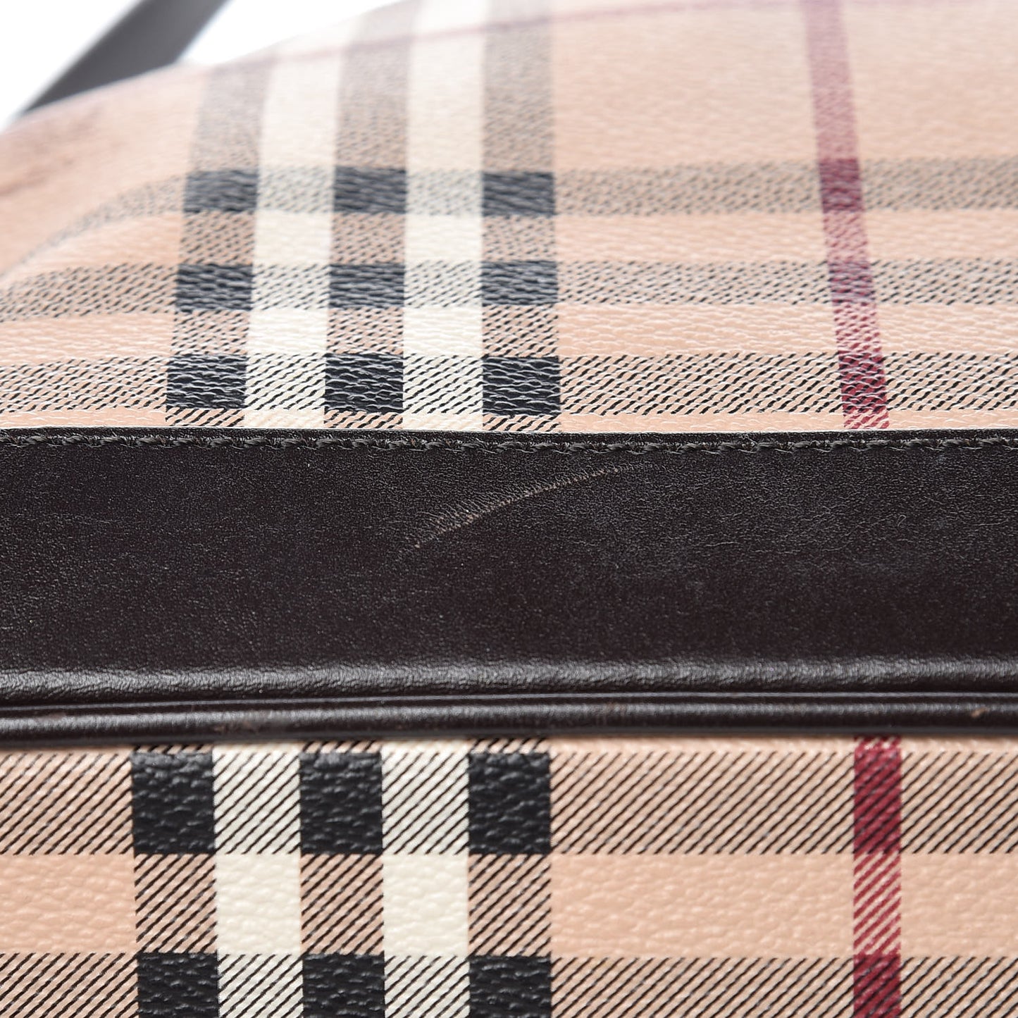 Haymarket Check Medium Golderton Tote Chocolate