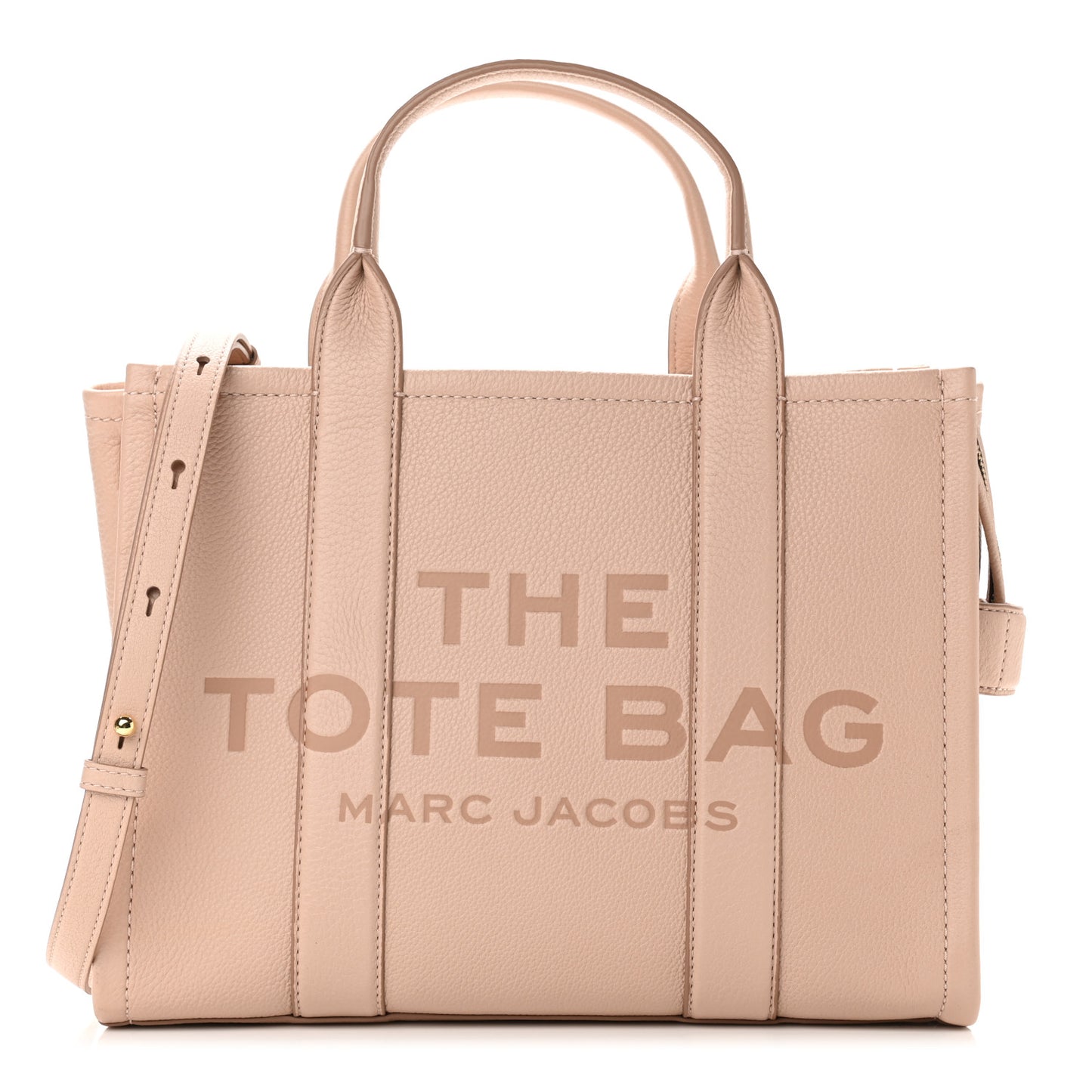 Grained Calfskin The Tote Bag Rose Dust